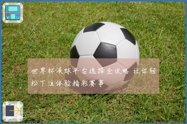世界杯滚球平台选择全攻略 让你轻松下注体验精彩赛事